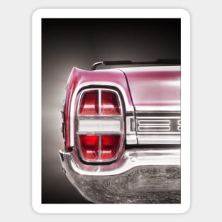 American classic car Galaxie 500 XL 1968 Convertible Sticker